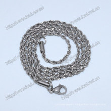 Stainless Steel Corn Chain for Cross Locket Necklace (IO-stc011)